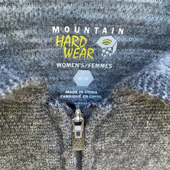 Mountain Hardwear Wool Blend Zip-up Jacket - Picture 2 of 7